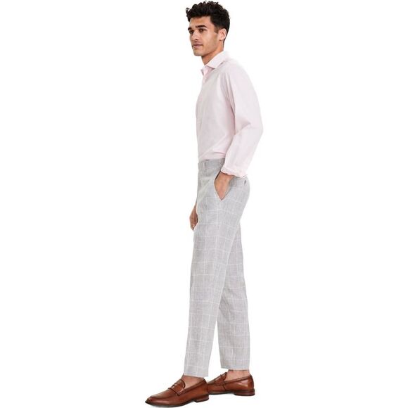 bar III Mens Plaid Dress Pants Slacks NWT